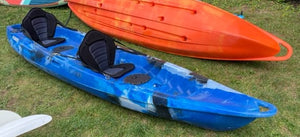 Rental Akona Crusader Tandem Kayak With 2 Paddles - Blue