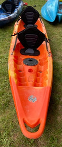 Rental Akona Crusader Tandem Kayak With 2 Paddles - Orange