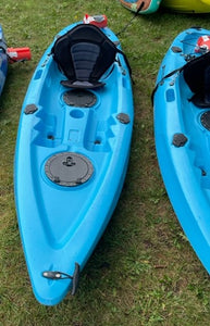 Rental Akona Fury Kayak With Paddle - Glacier Blue