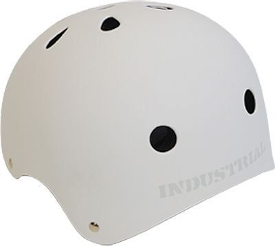 Industrial Skate Helmet - Flat White