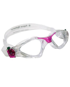 Aqua Sphere Women's Kayenne Swim Goggles - Clear/Pink Clear Lens