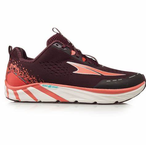Altra Women's Torin 4 Running Shoe - Plum/Coral