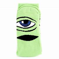 Toy Machine Sect Eye Sock - Lime