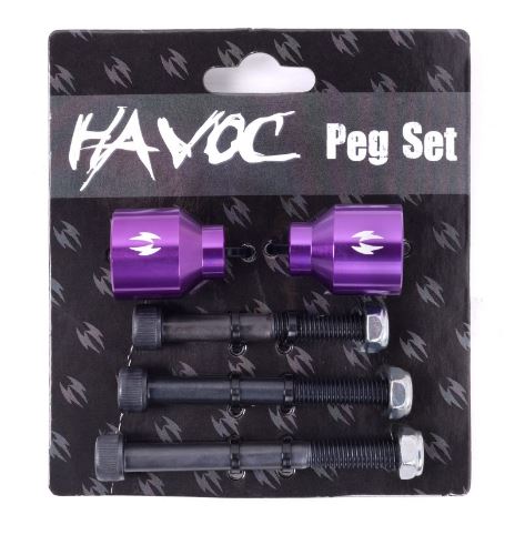 Havoc Scooters Peg Set - Purple
