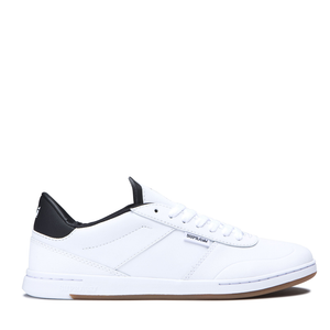 Supra Elevate Skate Shoes - White/Black