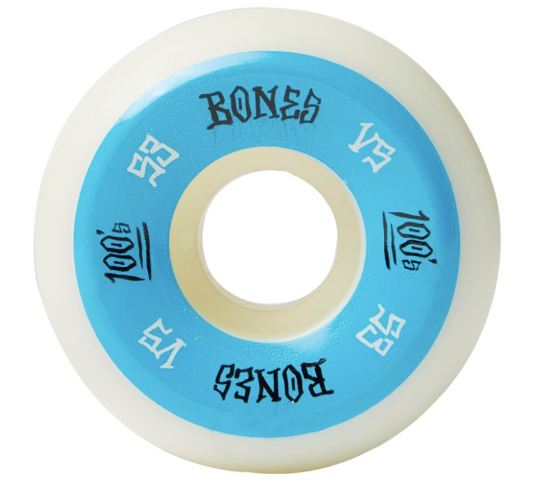 Bones 100's V5 Sidecuts 53MM 100A Skateboard Wheels