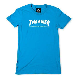 Thrasher Women's Skate Magazine Tee - Blue