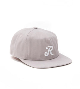 Royal Initial Snapback Hat - One Size Grey