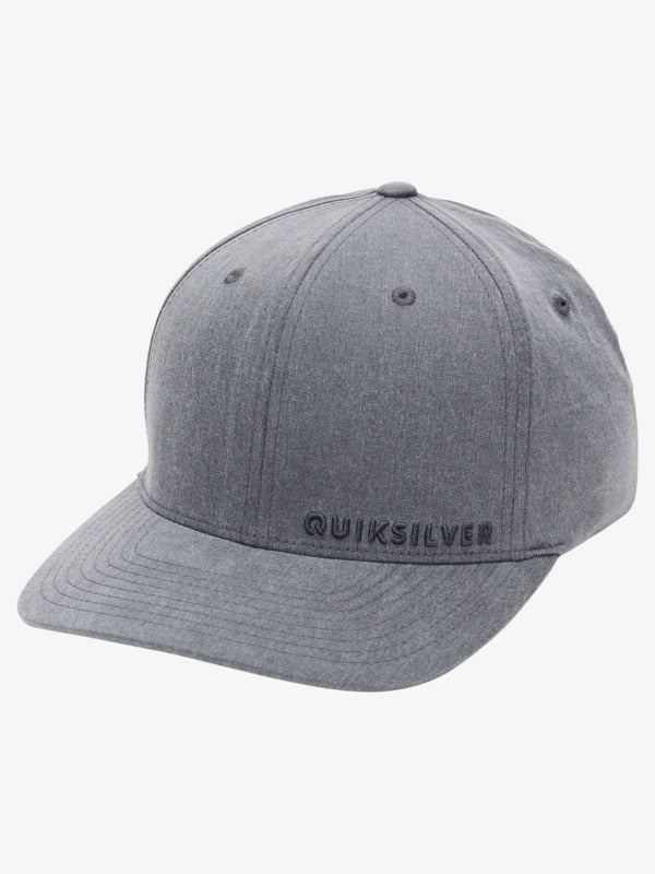 Quiksilver Sidestay Flexfit Hat - Grey - Large / X-Large