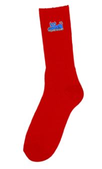 Toy Machine Devil Cat Socks - Red