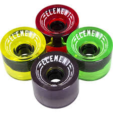 Element Rasta 70MM 78A Longboard Wheels