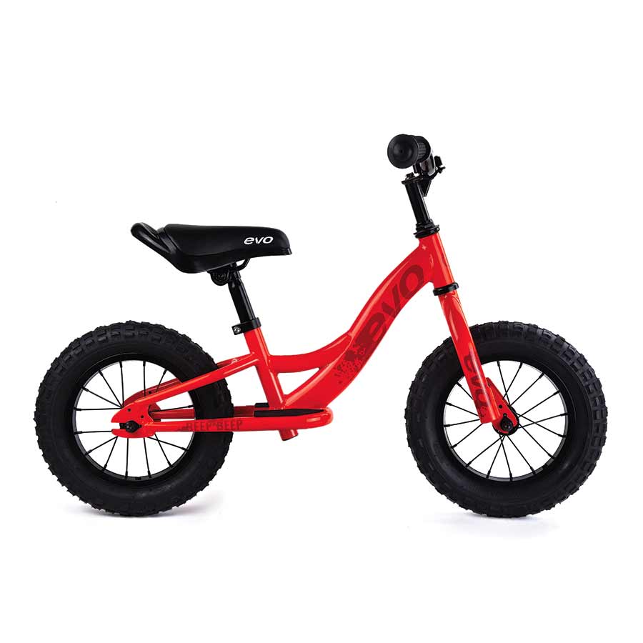 Evo Beep Beep Balance Kid's Complete Bicycle - Red