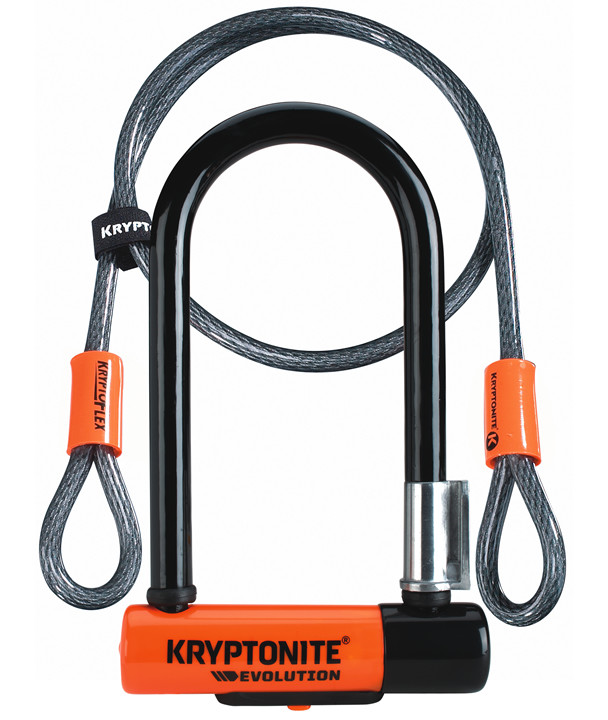 Kryptonite Evolution Mini-7 4' Flex Cable Key Lock