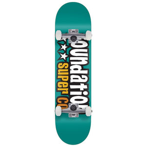 Foundation Super Co 3 Star Complete Skateboard - 7.88"
