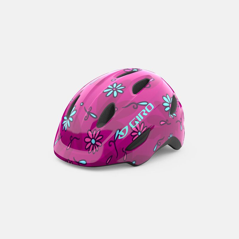 Giro Scamp Pink Daisies Helmet