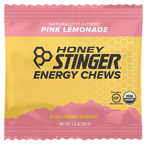 Honey Stinger Chews Pink Lemonade