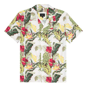 Huf Paraiso Resort Woven T-Shirt
