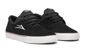 Lakai Fremont Vulc Black Suede Skate Shoes