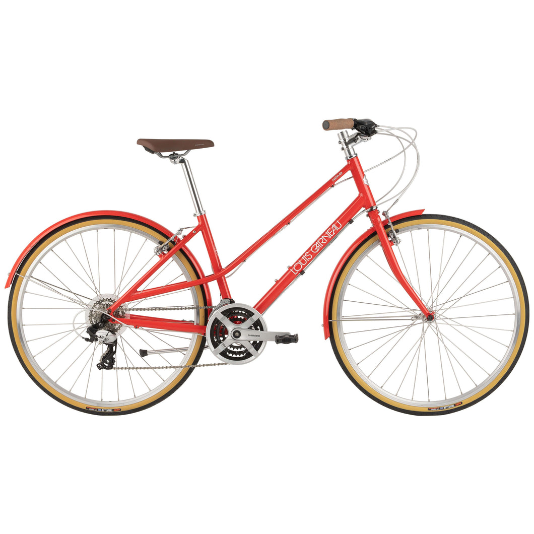 Garneau Champlain Mixte Complete City Bicycle - Red - PICKUP ONLY