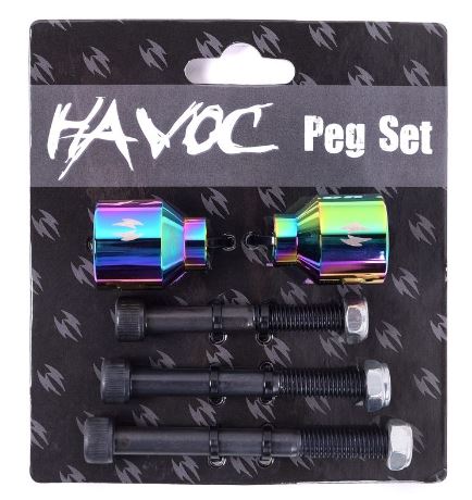 Havoc Scooters Peg Set - Oilslick