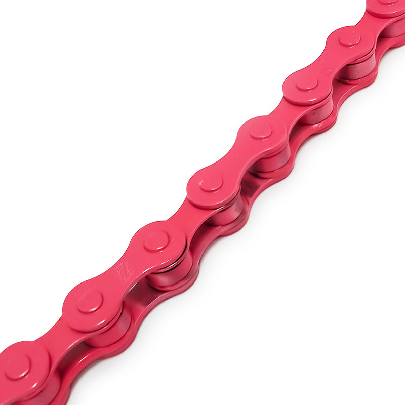 Pink KMC Bicycle Chain